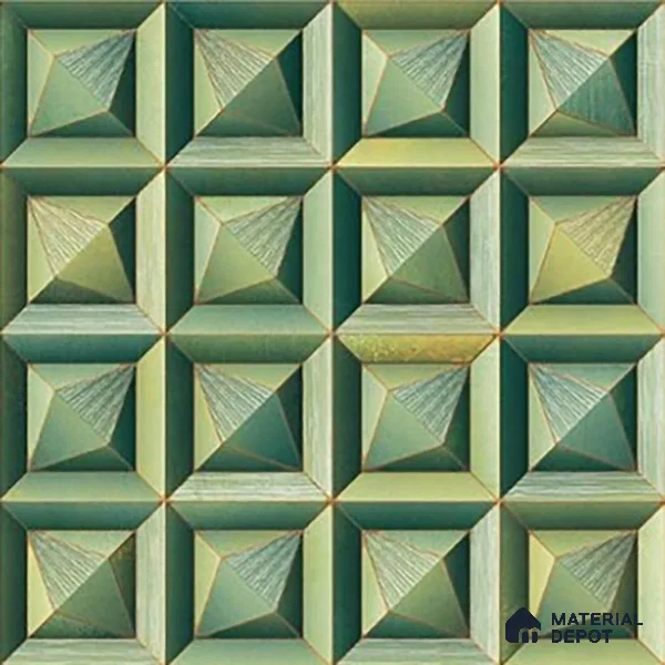 TL 07189 Prism Nexo Pine 1 ft x 1 ft Matte Finish Ceramic Tile - 10 mm