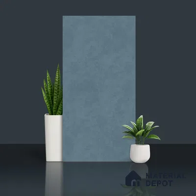Cement Floor & Wall Tile TL 07889 B Levels Aqua 4 ft x 2 ft Matte Finish Endless Vitrified Tile - 9 mm  | Suitable For living Room, Bedroom, Bathroom