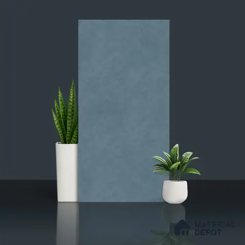 Cement Floor & Wall Tile TL 07889 B Levels Aqua 4 ft x 2 ft Matte Finish Endless Vitrified Tile - 9 mm | Suitable For living Room, Bedroom, Bathroom
