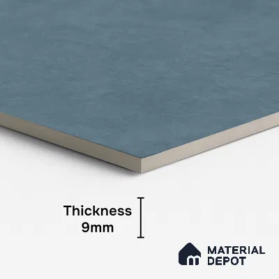 Cement Floor & Wall Tile TL 07889 B Levels Aqua 4 ft x 2 ft Matte Finish Endless Vitrified Tile - 9 mm  | Suitable For living Room, Bedroom, Bathroom