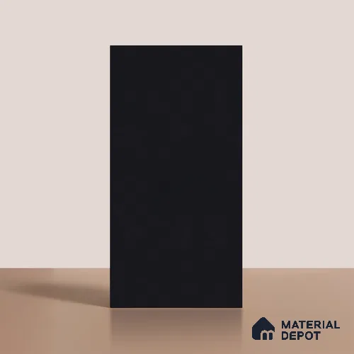 Stone Floor & Wall Tile TL 07891 B Levels Black 4 ft x 2 ft Matte Finish Endless Vitrified Tile - 9 mm  | Suitable For living Room, Bedroom, Bathroom