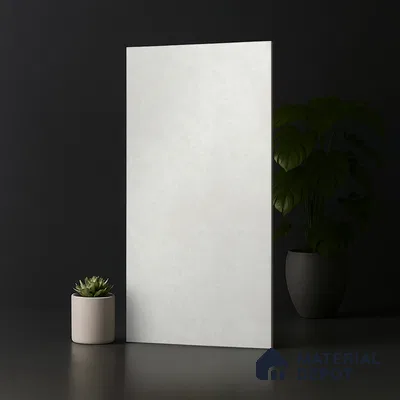 Stone Floor & Wall Tile TL 07899 B Levels White 4 ft x 2 ft Matte Finish Endless Vitrified Tile - 9 mm  | Suitable For living Room, Bedroom, Bathroom (Sample)