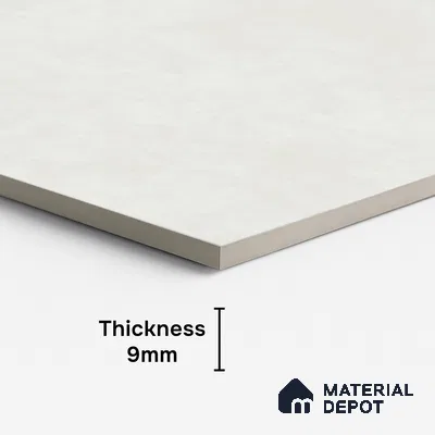 Stone Floor & Wall Tile TL 07899 B Levels White 4 ft x 2 ft Matte Finish Endless Vitrified Tile - 9 mm  | Suitable For living Room, Bedroom, Bathroom (Sample)