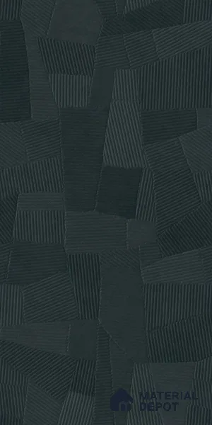 Punch Floor & Wall Tile TL 07898 Levels Teal Decor - 1 4 ft x 2 ft Matte Finish Vitrified Tile - 9 mm  | Suitable For living Room, Bedroom, Bathroom