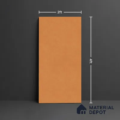 Cement Floor & Wall Tile TL 07894 B Levels Marigold 4 ft x 2 ft Matte Finish Endless Vitrified Tile - 9 mm  | Suitable For living Room, Bedroom, Bathroom