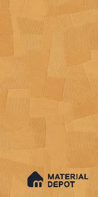 Punch Floor & Wall Tile TL 07895 Levels Melon Yellow Decor - 1 4 ft x 2 ft Matte Finish Vitrified Tile - 9 mm  | Suitable For living Room, Bedroom, Bathroom