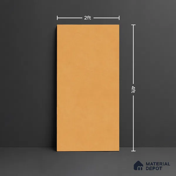 Stone Floor & Wall Tile TL 07895 B Levels Melon Yellow 4 ft x 2 ft Matte Finish Endless Vitrified Tile - 9 mm | Suitable For living Room, Bedroom, Bathroom