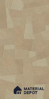 Punch Floor & Wall Tile TL 07896 Levels Sand Decor - 1 4 ft x 2 ft Matte Finish Vitrified Tile - 9 mm  | Suitable For living Room, Bedroom, Bathroom