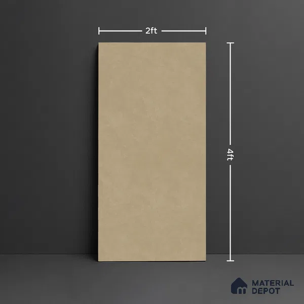 Stone Floor & Wall Tile TL 07896 B Levels Sand 4 ft x 2 ft Matte Finish Endless Vitrified Tile - 9 mm  | Suitable For living Room, Bedroom, Bathroom