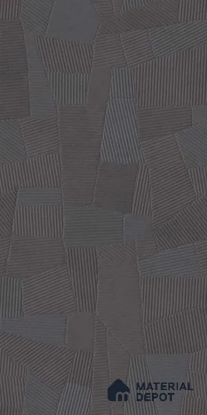 Punch Floor & Wall Tile TL 07892 Levels DimGrey Decor - 1 4 ft x 2 ft Matte Finish Vitrified Tile - 9 mm  | Suitable For living Room, Bedroom, Bathroom