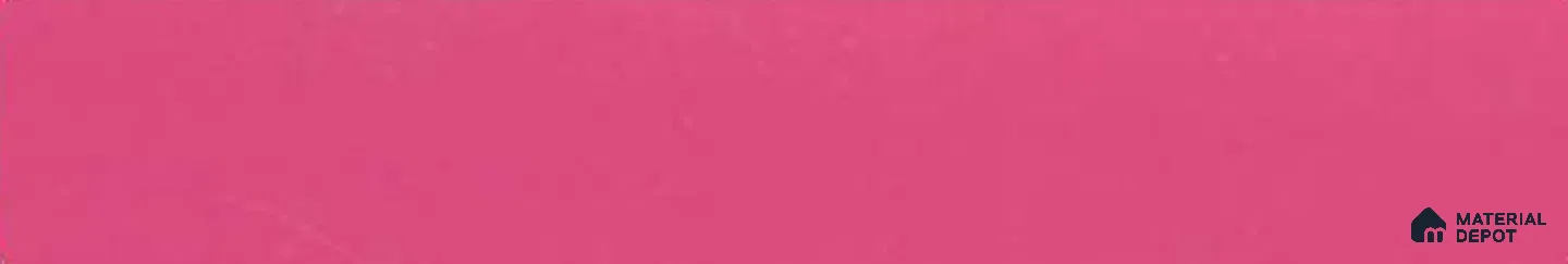 1020 Pink Solid Series 25x0.8 mm Matte UV Finish PVC Edgeband - 1 Metre