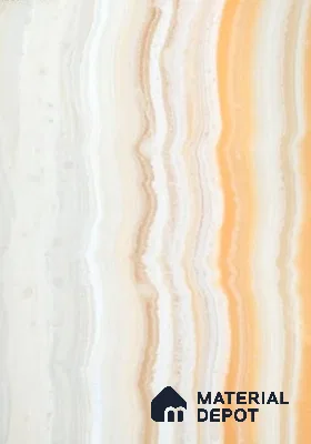 PN 06687 Marble Look Alabaster Sheet 8 ft x 4 ft Texture Finish  - 6 mm | Suitable for  Pooja Room, Feature Wall, Ceiling & Reception