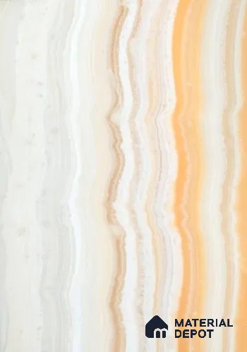 PN 06687 Marble Look Alabaster Sheet 8 ft x 4 ft Texture Finish  - 6 mm | Suitable for  Pooja Room, Feature Wall, Ceiling & Reception
