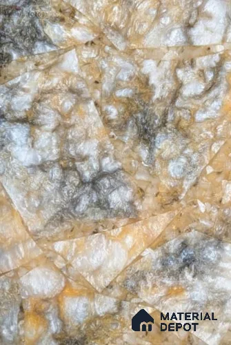 PN 06687 Marble Look Alabaster Sheet 8 ft x 4 ft Texture Finish  - 6 mm | Suitable for  Pooja Room, Feature Wall, Ceiling & Reception