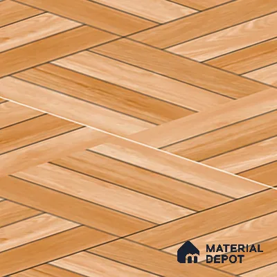 Parking Floor Tile TL 00416 Earth Brown 16 x 16 inch Vitrified Anti Skid Matte Finish Heavy Duty Tile - 12 mm | Suitable For Balcony, Terrace, Pathways | Pattern Alignment May Vary | 2-3 mm Spacer is Mandatory