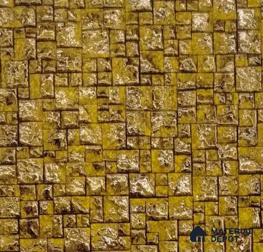 Gold Stone Look Charcoal Decorative Wall Panel 1104 8 ft x 2 ft - 4 mm | Suitable for Feature Wall, TV Unit & Living Room | Width is Subjected to 5% Variation