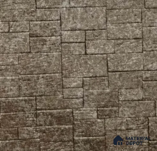 Trend 1123 Charcoal Decorative Wall Panel | 8 ft x 2 ft - 4 mm | Width is Subjected to 5% Variation
