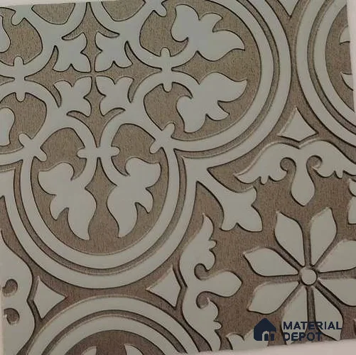 Brown Patterned Look Charcoal Decorative Wall Panel 1171 8 ft x 2 ft - 4 mm | Suitable for Feature Wall, TV Unit & Living Room | Width is Subjected to 5% Variation