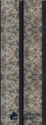 Grey Stone Louver 1175 244 (Trend 1175) 8 ft x 4.9 inch Charcoal Panel - 12 mm | Suitable for Feature Wall, TV Unit & Living Room | Width is Subjected to 5% Variation