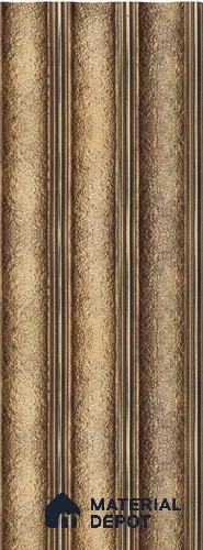 Brown Stone Louver 1184 244 (Trend 1184) 8 ft x 4.9 inch Charcoal Panel - 12 mm | Suitable for Feature Wall, TV Unit & Living Room | Width is Subjected to 5% Variation