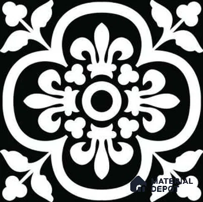 Tile TL 12413  12 inch x 12 inch Ceramic  Finish Tile - 9 mm