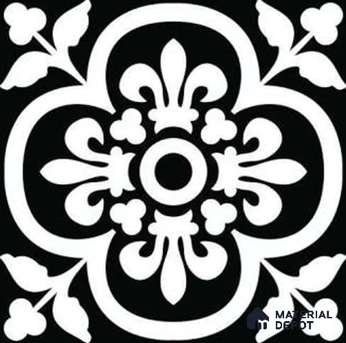 Tile TL 12413 12 inch x 12 inch Ceramic Finish Tile - 9 mm