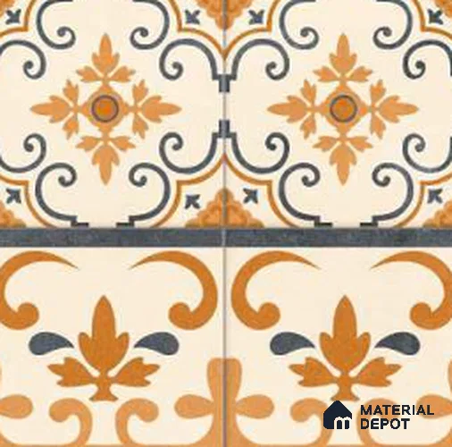 Tile TL 12415 12 inch x 12 inch Ceramic Finish Tile - 9 mm