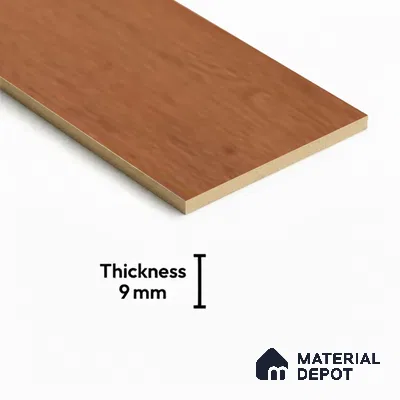 Wood Floor Tile TL 10131 Kiel Brown 1200x195 mm Matte Finish Vitrified Tile - 9 mm | | Suitable For Living Room, Bedroom, Dining Area | 2-3 mm Spacer is Mandatory (Sample)