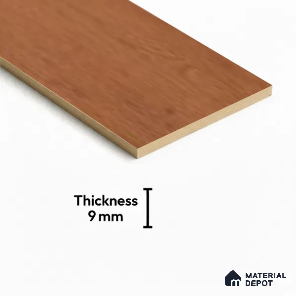 Wood Floor Tile TL 10131 Kiel Brown 1200x195 mm Matte Finish Vitrified Tile - 9 mm | | Suitable For Living Room, Bedroom, Dining Area | 2-3 mm Spacer is Mandatory (Sample)