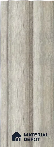 Cream Wooden Louver 1208 244 (Trend 1208) 8 ft x 4.9 inch Charcoal Panel - 12 mm | Suitable for Feature Wall, TV Unit & Living Room | Width is Subjected to 5% Variation