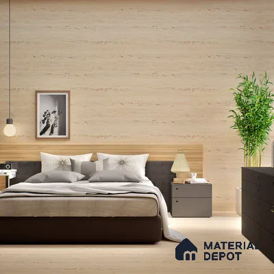 Punch Floor & Wall Tile TL 06274 B Bash Beige Tranquil 4 ft x 2 ft Vitrified Punch Finish - 9 mm (Random Design 3) | Suitable for Living Room, Bedroom, Bathroom & Kitchen (Sample)