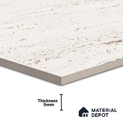 Punch Floor & Wall Tile TL 06274 C Bash Glaze Pearl 4 ft x 2 ft Vitrified Punch Finish - 9 mm (Random Design 3) | Suitable for Living Room, Bedroom, Bathroom & Kitchen (Sample)