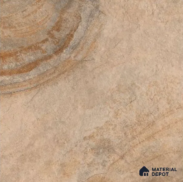 Stone Floor Tile TL 10096 Modulo Bizero | 16 x 16 inch - 12 mm thick | Vitrified Anti Skid Matte Finish Heavy Duty Parking Tile | Ideal For Outdoor, High Traffic Areas, Terrace | Pattern Alignment May Vary | 2-3 mm Spacer is Mandatory (Sample)