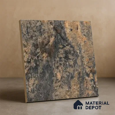 Stone Floor Tile TL 10096 C Modulo Bizero 8 x 8 inch Matte Finish Vitrified Anti Skid Tile - 12 mm | Suitable For Balcony, Patio, Outdoor (Sample)