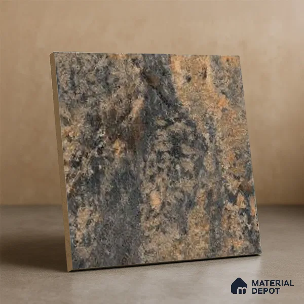 Stone Floor Tile TL 10096 C Modulo Bizero 8 x 8 inch Matte Finish Vitrified Anti Skid Tile - 12 mm | Suitable For Balcony, Patio, Outdoor (Sample)