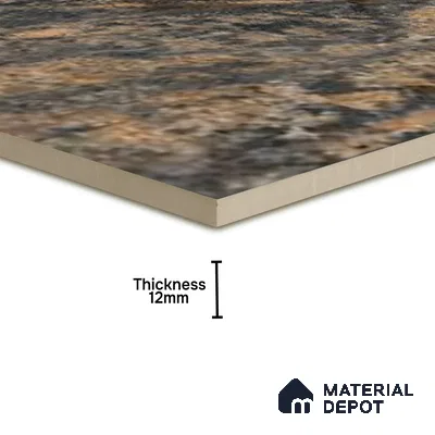 Stone Floor Tile TL 10096 C Modulo Bizero 8 x 8 inch Matte Finish Vitrified Anti Skid Tile - 12 mm | Suitable For Balcony, Patio, Outdoor (Sample)