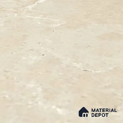 Stone Floor Tile TL 10094 C Modulo Beige 8 x 8 inch Matte Finish Vitrified Anti Skid Tile - 12 mm | Suitable For Balcony, Patio, Bathroom