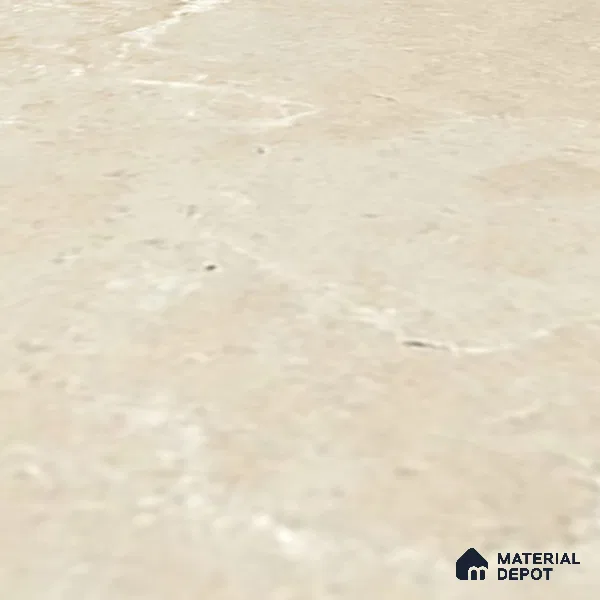 Stone Floor Tile TL 10094 C Modulo Beige 8 x 8 inch Matte Finish Vitrified Anti Skid Tile - 12 mm | Suitable For Balcony, Patio, Bathroom