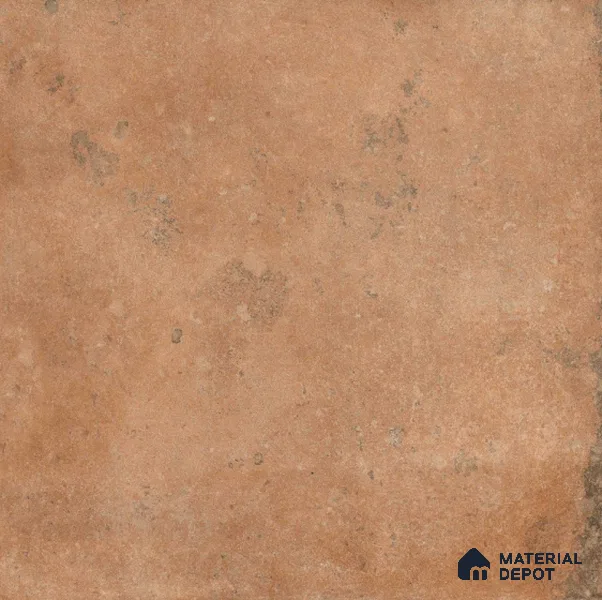 Stone Floor Tile TL 10095 Cotto | 16 x 16 inch - 12 mm thick | Vitrified Anti Skid Matte Finish Heavy Duty Parking Tile | Ideal For Outdoor, High Traffic Areas, Terrace | Pattern Alignment May Vary | 2-3 mm Spacer is Mandatory
