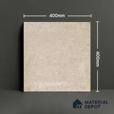 Stone Floor Tile TL 10099 Rust Natural | 16 x 16 inch - 12 mm thick | Vitrified Anti Skid Matte Finish Heavy Duty Parking Tile | Ideal For Bathroom, High Traffic Areas, Terrace | Pattern Alignment May Vary | 2-3 mm Spacer is Mandatory
