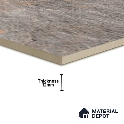Stone Floor Tile TL 10097 C Season Stone 8 x 8 inch Matte Finish Vitrified Anti Skid Tile - 12 mm | Suitable For Balcony, Patio, Bathroom