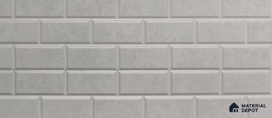 TL 04442 Brick White 600 x 300 mm Matte Finish Wall & Floor Tile - 9 mm (Sample)