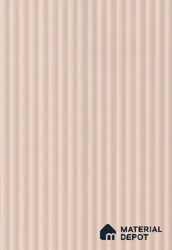 Pink Plain Colour Louver 17302 9 ft x 5 inch Charcoal Panel - 12 mm | Suitable for Feature Wall, TV Unit & Living Room | Width is Subjected to 5% Variation