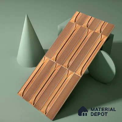 Faux Subway Wall Tile TL 04690 Horizon Capsule Solara Sparrow Brown 2 ft x 1 ft Ceramic Glossy Finish - 9 mm | Suitable For Kitchen, Bathroom Walls and Backsplashes | Please Expect a Slight Variation of Pattern