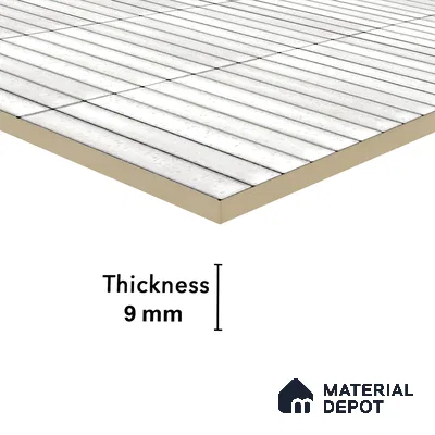 Faux Subway Wall Tile TL 04691 B Vertiline Kitkat Solara Smoke White 2 ft x 1 ft Ceramic Glossy Finish - 9 mm | Suitable For Kitchen, Bathroom Walls and Backsplashes | Please Expect a Slight Variation of Pattern