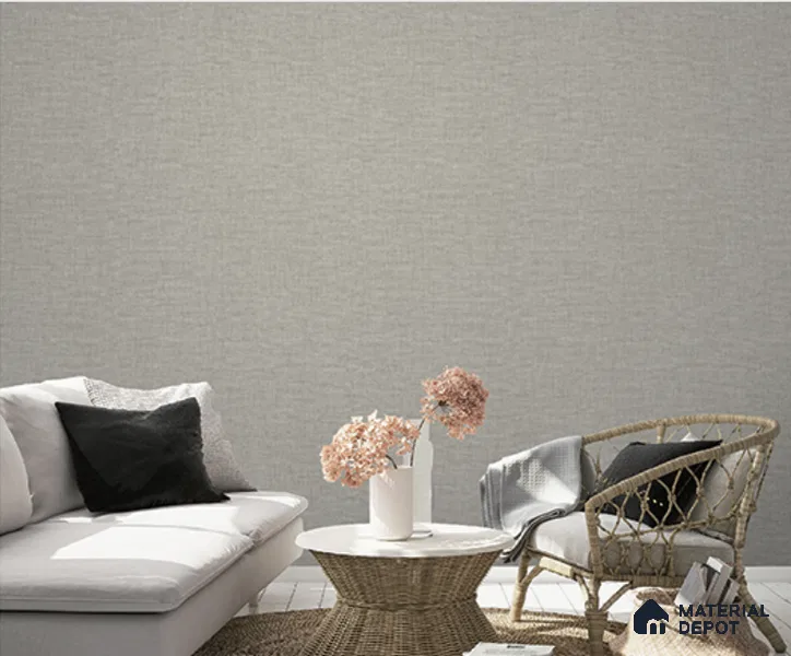 197618 | 5 Meter x 42 Inches Plain Look Wallpaper - 57.41 Sq. Ft. | Minimum 10% wastage during installation