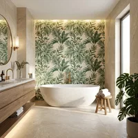 1x1 Feet Tropical Tiles