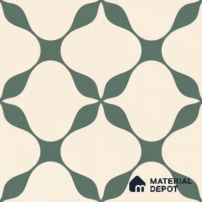 Moroccan Floor & Wall Tile TL 12770 Nevica 1 ft x 1 ft Carving Matte Finish Vitrified Tile - 9 mm | Suitable For Bathroom, Kitchen, Balcony | 2 mm Spacer is Mandatory