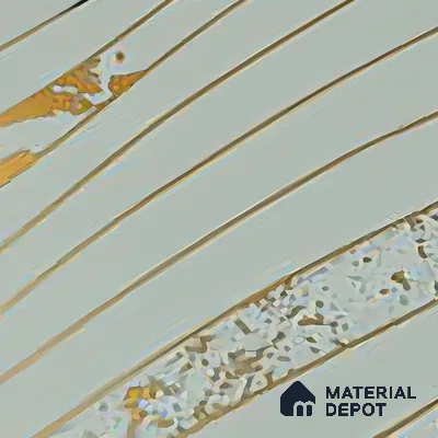 Glass 3D Highlighter Wall Tile TL 07343 Golden Current 2 ft x 1 ft Glossy Finish Ceramic Tile - 9 mm | Suitable For Kitchen, Bathroom & Accent/Feature Wall