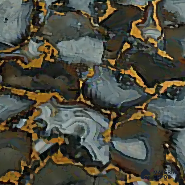 Glass Highlighter Wall Tile TL 07351 Smoky Agate 2 ft x 1 ft Glossy Finish Ceramic Tile - 9 mm | Suitable For Kitchen, Bathroom & Accent/Feature Wall